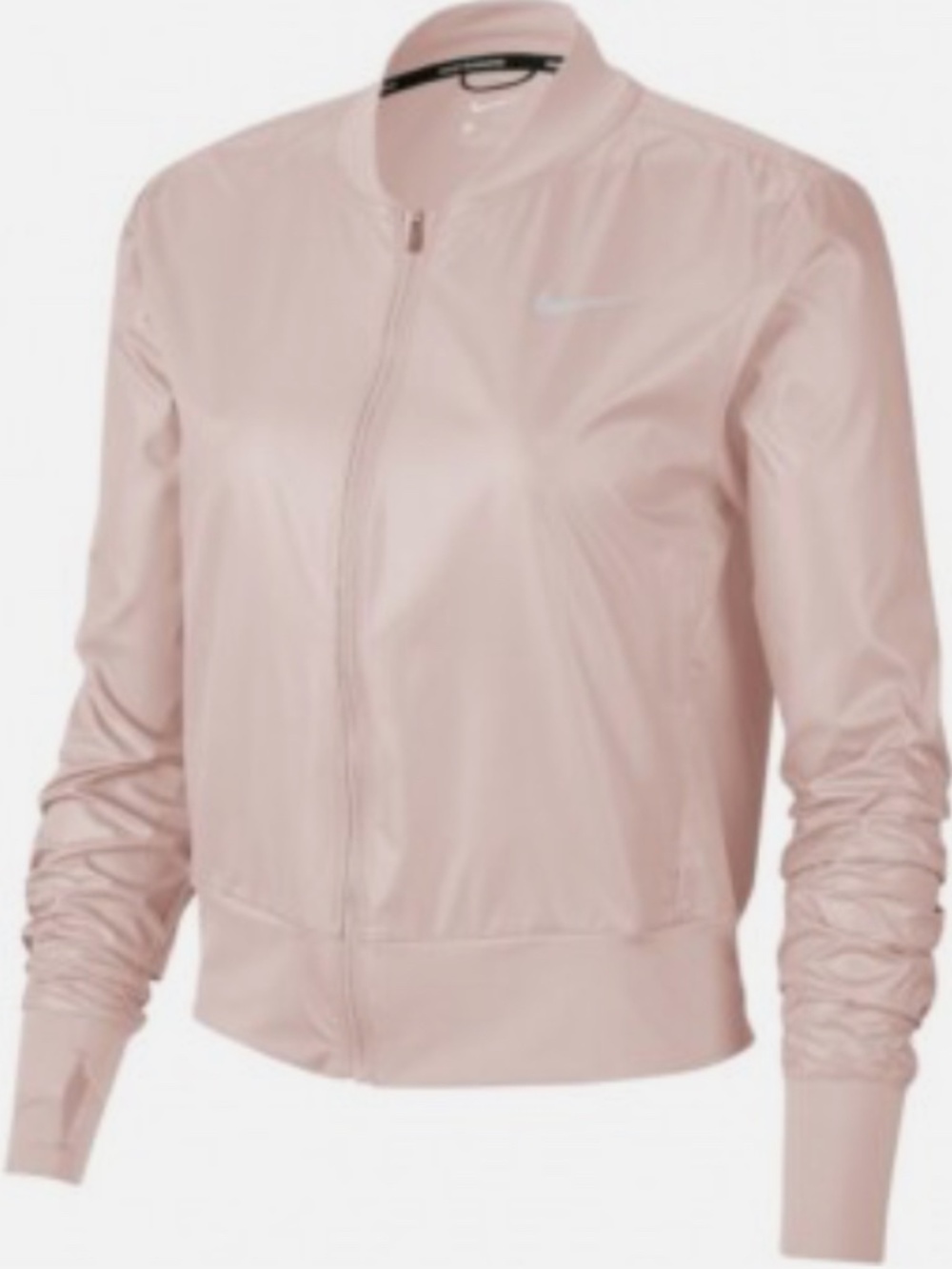 Nike: Womens Running Windbreaker Jacket Light Pink Size XL NWT